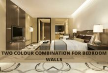 TWO COLOUR COMBINATION FOR BEDROOM WALLS