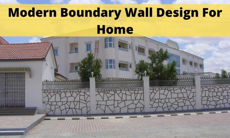 Boundary Wall Design