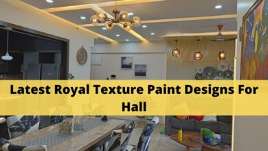 Royal Texture Paint Designs For Hall