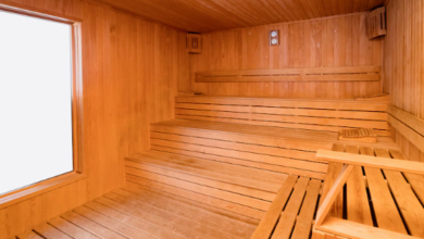 indoor sauna