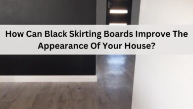 Black Skirting Boards