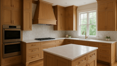 Custom kitchen cabinets